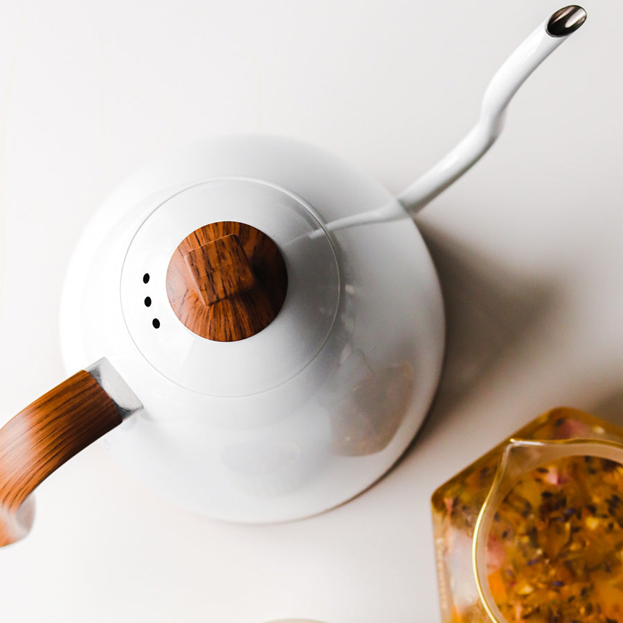 Brewista Wasserkocher Artisan Gooseneck Kettle - Pearl White/White Base