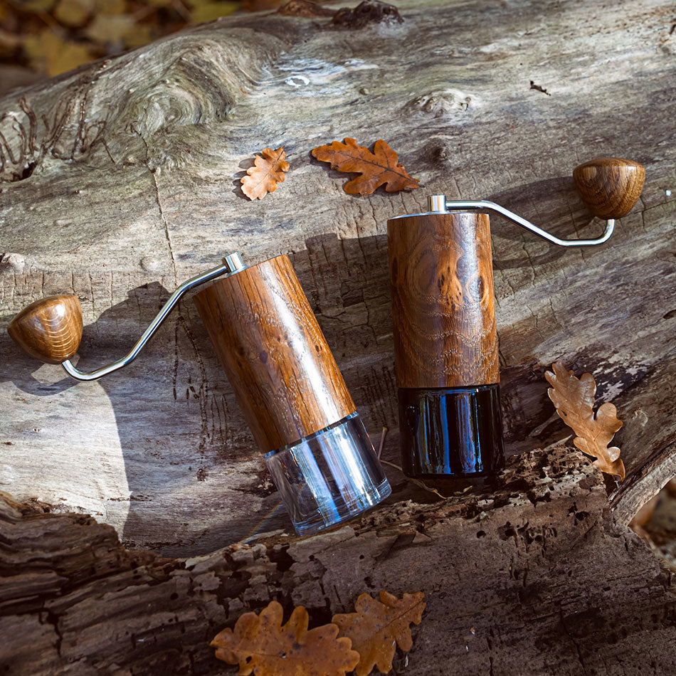 Comandante Kaffeemühle C40 MK4 Nitro Blade | Vintage Oak Royal und Vintage Oak Classic