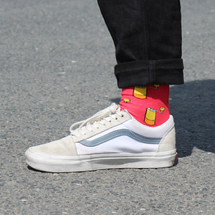 Comandante Socken rot 42-46