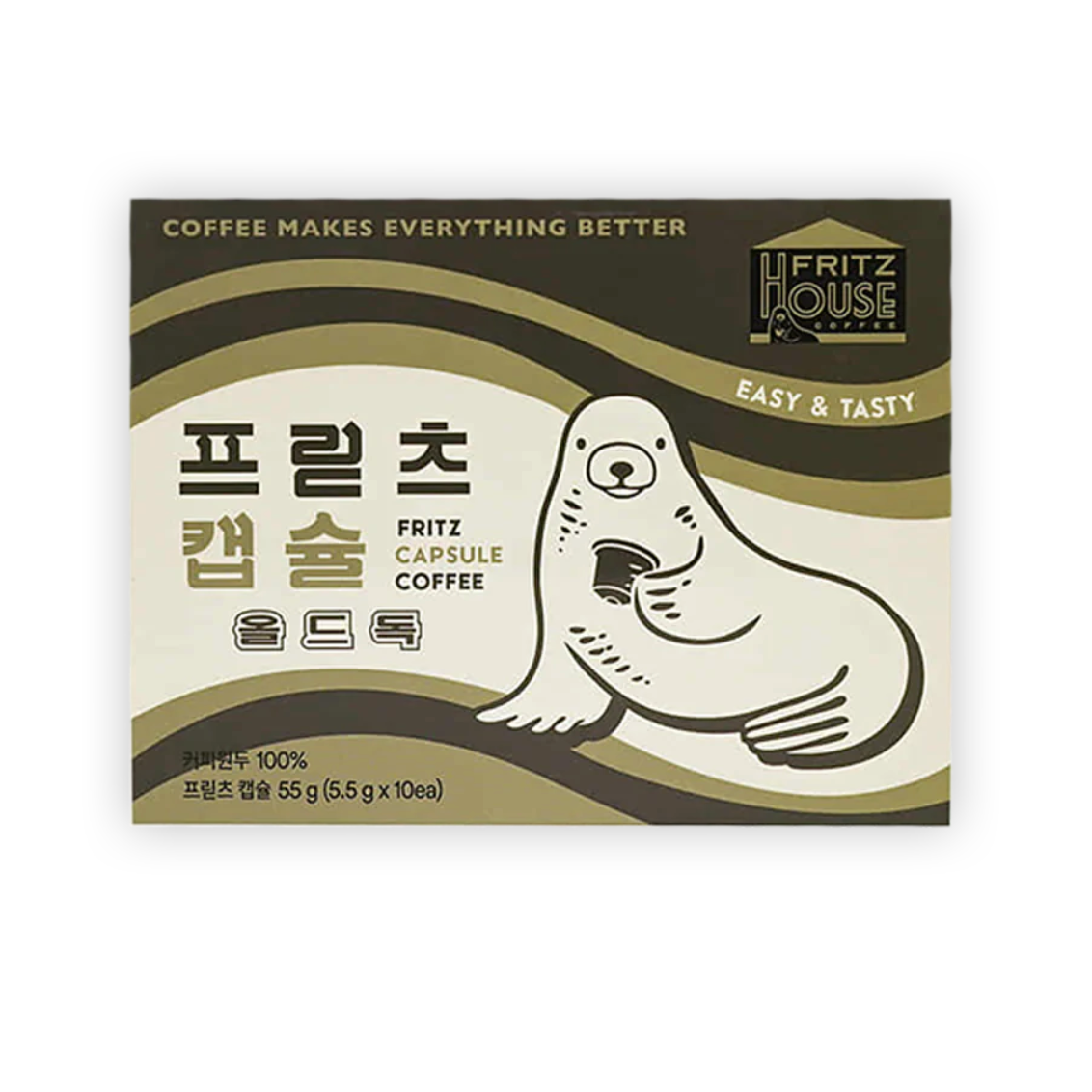 Kaffeekapseln Fritz Capsule Coffee Old Dog 10 Stück