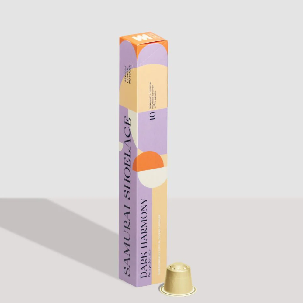 Kaffeekapseln Samurai Shoelace Dark Harmony 10 Stück