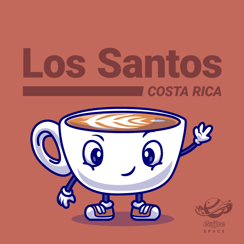 Coffee Space Espressobohnen Los Santos - Medium Dark Roast, 250g