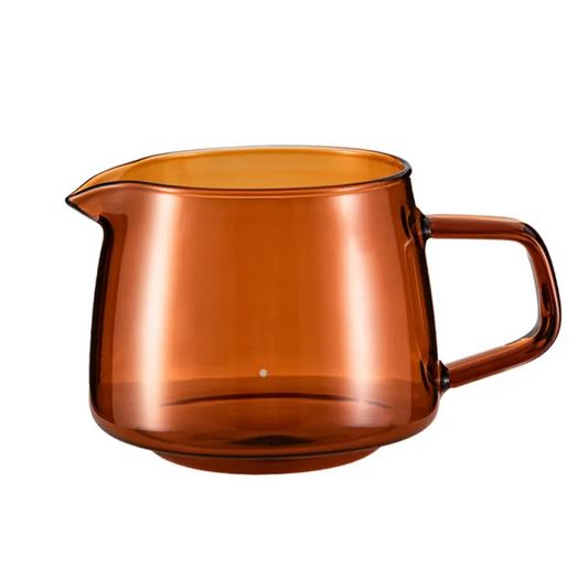 Studio Barista Coffee Carafe Amber 500 ml – Stilvolle Kaffeekaraffe in Bernstein - B-Ware (neu, unbenutzt)