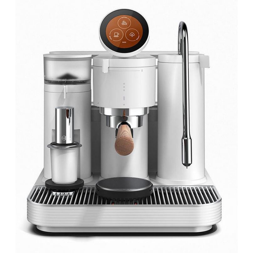 Timemore Meraki Espressomaschine mit integr. Mühle + Waage, White