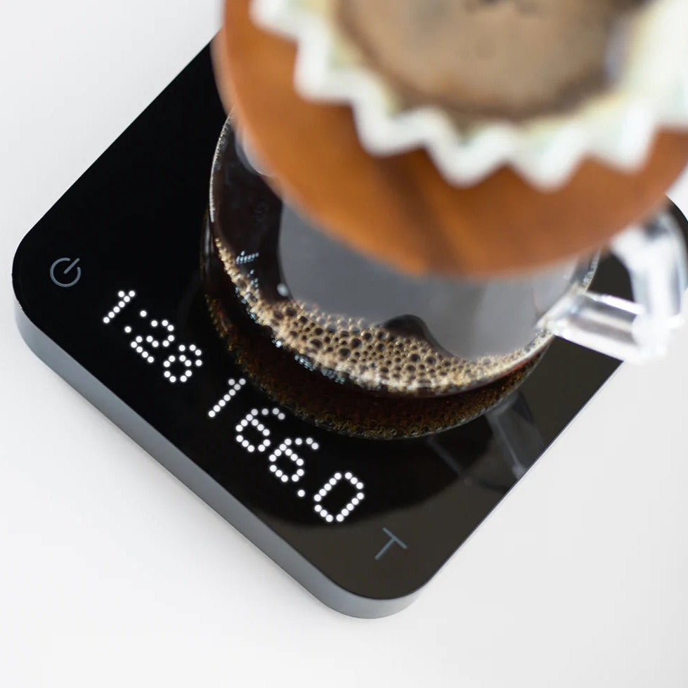 Acaia Pearl S Digitale Waage mit Brewguide, schwarz - neues Modell