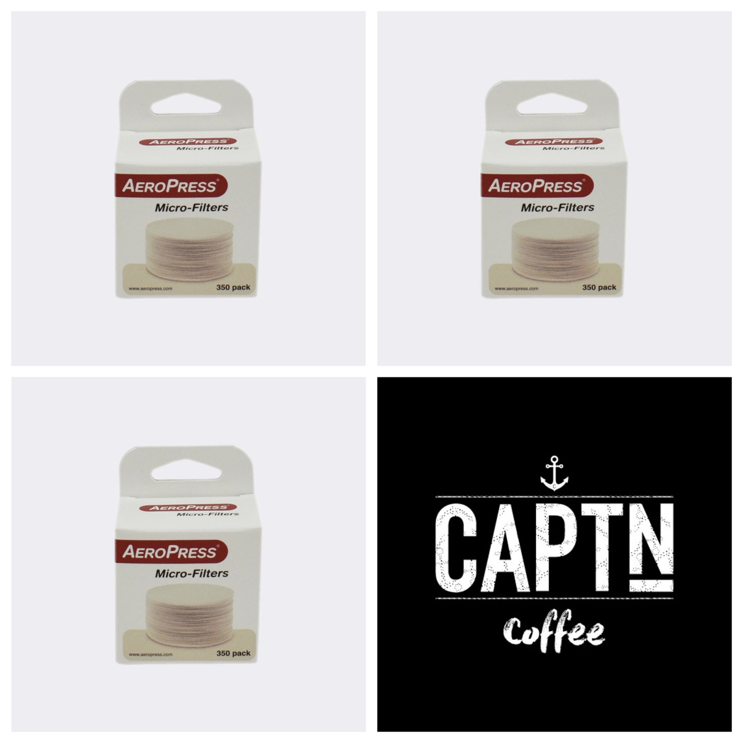 Original Aeropress Filter im Mehrfachpack