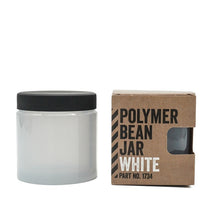 Laden Sie das Bild in den Galerie-Viewer, Comandante Polymer Bean Jar Bohnenbehälter mit Deckel Weiß