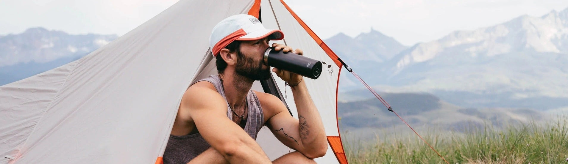 Espro French Press beim Camping