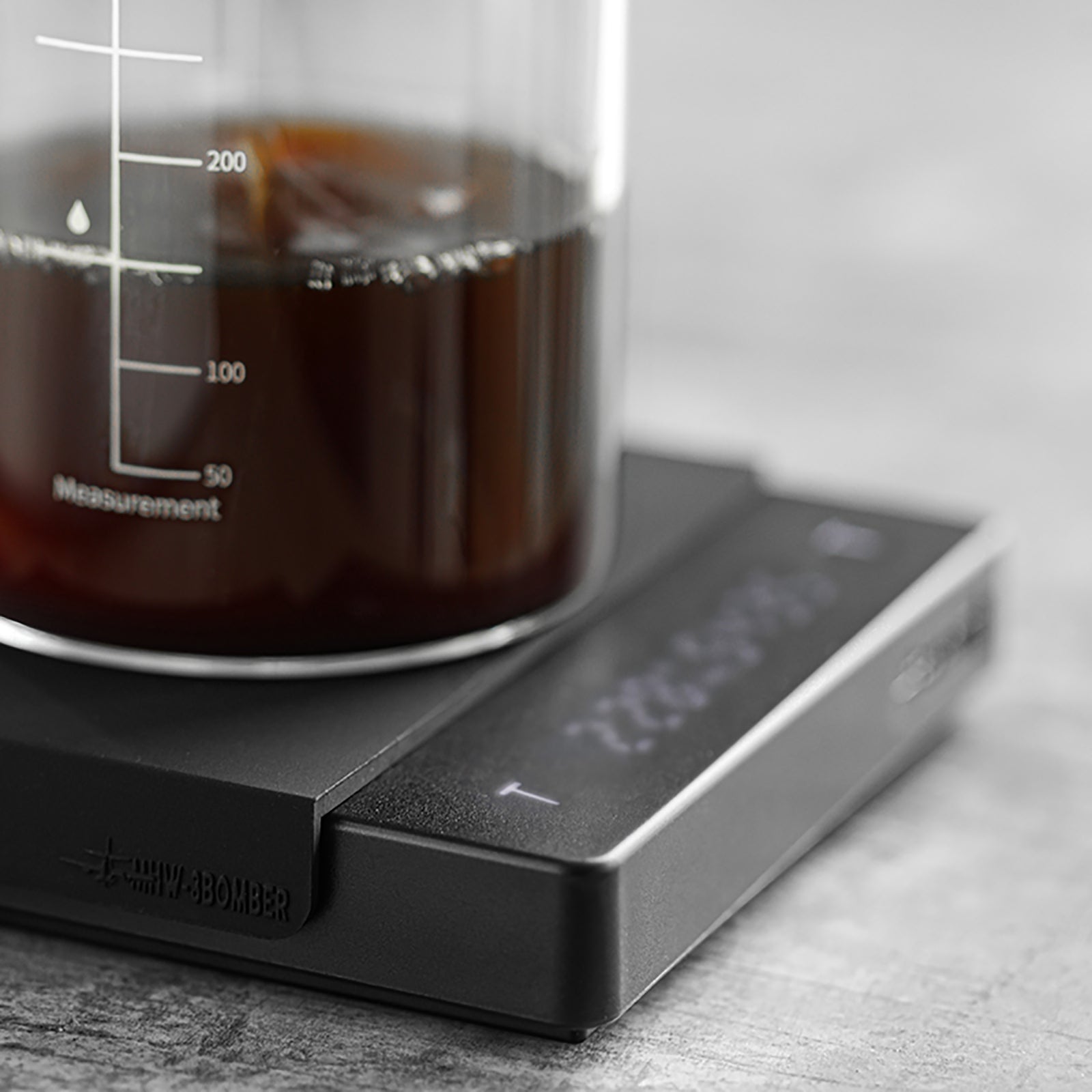 MHW-3BOMBER Cube Coffee Scale 2.0 Kaffeewaage mit USB-C Black