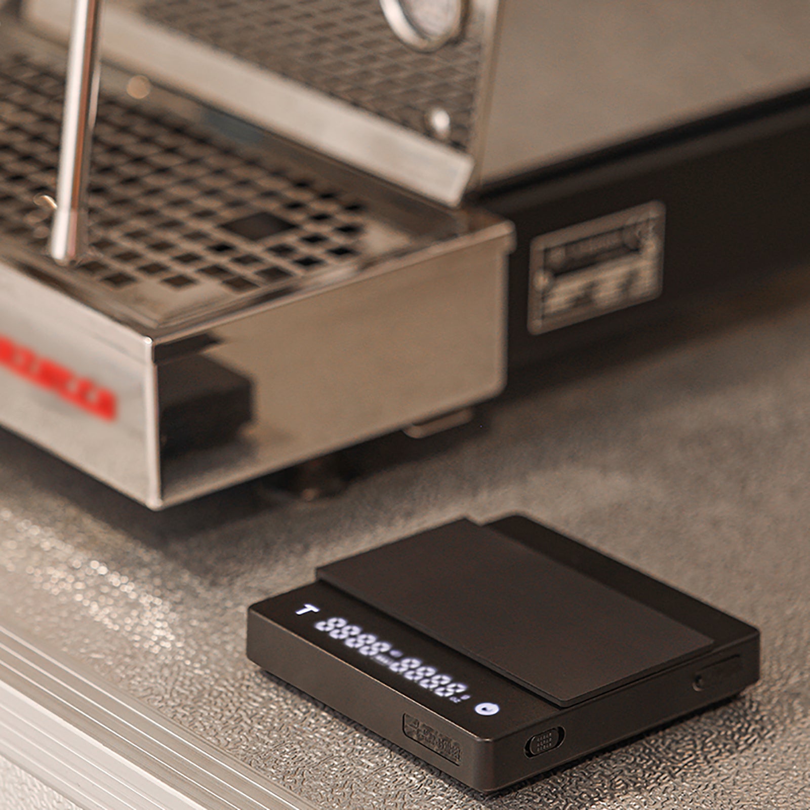 MHW-3BOMBER Cube Coffee Scale 2.0 Mini Digitale Waage mit USB-C Black