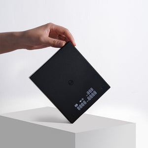Timemore Black Mirror Basic 2 Digitale Waage mit Flow-Rate, schwarz