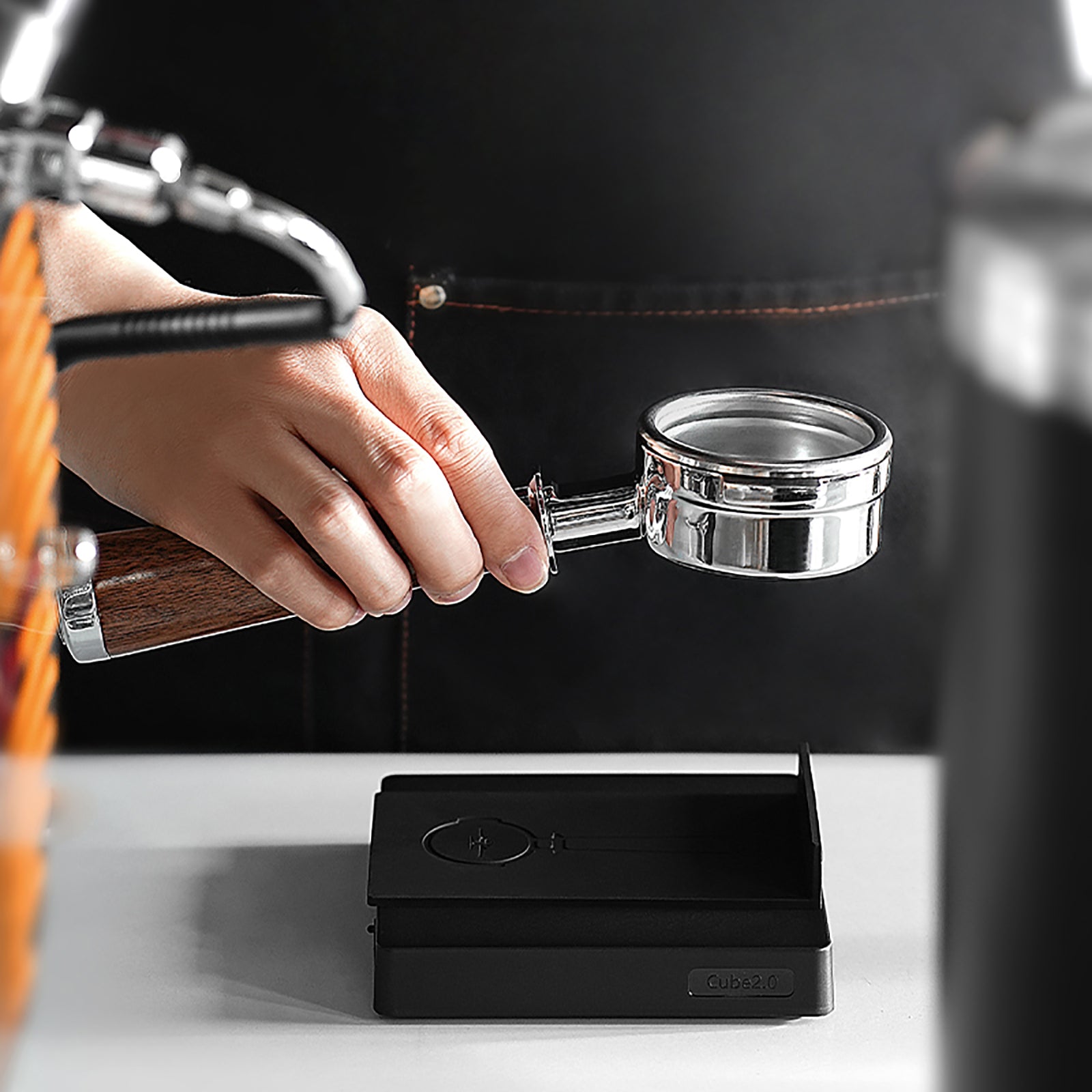 MHW-3BOMBER Cube Coffee Scale 2.0 Mini Digitale Waage mit USB-C Black