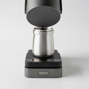 Acaia Orbit Single Dose elektrische Kaffeemühle mit Acaia Lunar und Dosierbecher M
