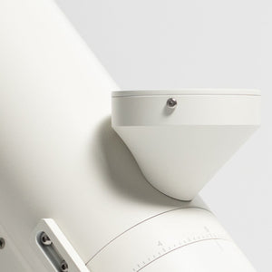 Acaia Orbit Single Dose Grinder elektrische Kaffeemühle weiß mit Multi Purpose Hopper weiß