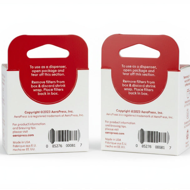 AeroPress Ersatzfilter, 2er-Pack (700 Stück), Papierfilter - A002VK