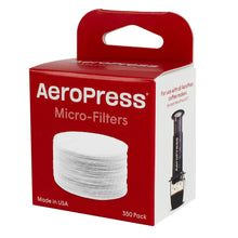 Laden Sie das Bild in den Galerie-Viewer, Aeropress Filter neue rote Verpackung Front