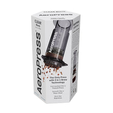 Load image into Gallery viewer, AeroPress Clear Kaffeebereiter Clear Black, Verpackung