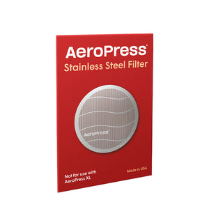 AeroPress Edelstahlfilter Verpackung