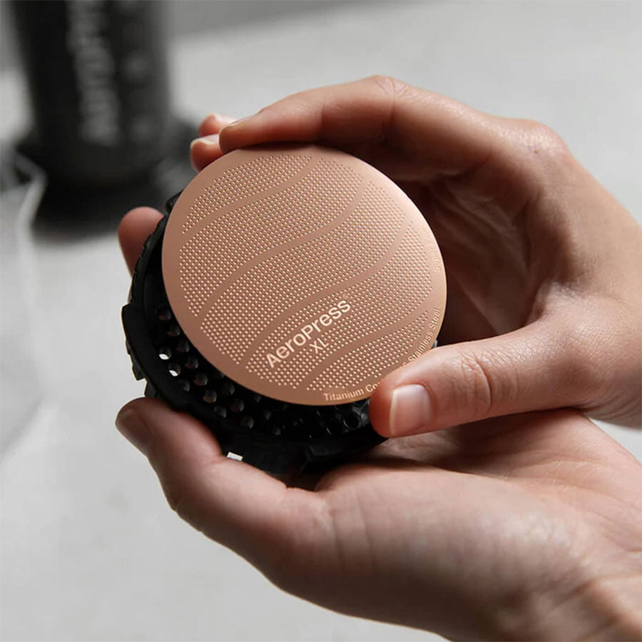 AeroPress Gold Tone Filter XL, Permanentfilter für AeroPress XL