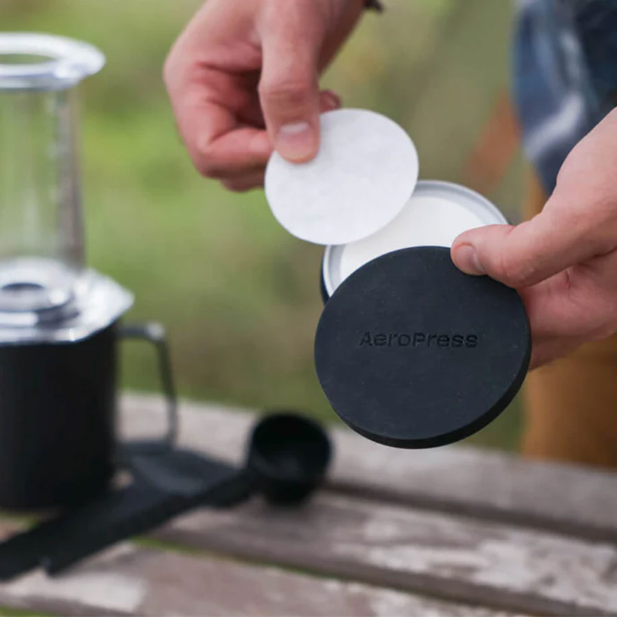 AeroPress Travel Filter Holder Black, Filterhalter für unterwegs