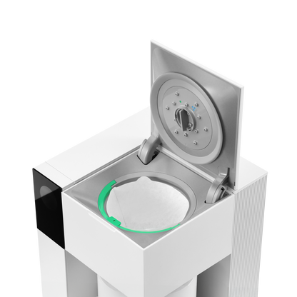 Fellow Aiden Precision Coffee Maker Kaffeemaschine Matt-Weiß 1,5 l, mit eingesetztem Filter für Single Brew