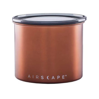 Airscape Edelstahl-Aufbewahrungsdose für Kaffee 250g Copper