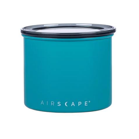 Airscape Edelstahl-Aufbewahrungsdose für Kaffee 250g Turquoise