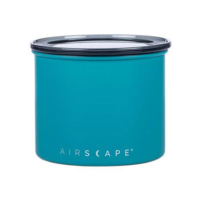 Airscape Edelstahl-Aufbewahrungsdose für Kaffee 250g Turquoise
