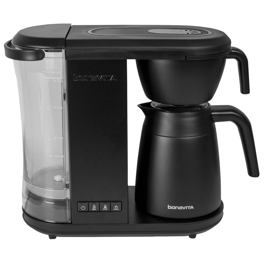 Bonavita The Enthusiast 8 Cup Kaffeemaschine mit Thermoskanne Black