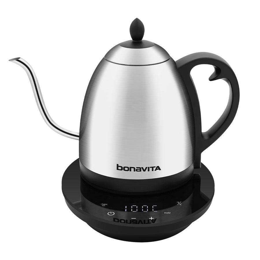 Bonavita Variable Temperature Digital Electric Kettle Wasserkocher Stainless Steel