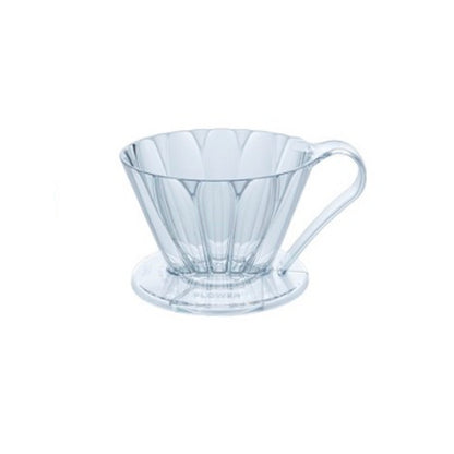 CAFEC Handfilter Flower Dripper Oval 102 Clear