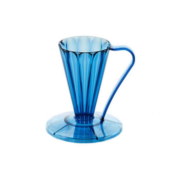 CAFEC Handfilter Flower Dripper Deep 27 - Made in Japan Clear Navy