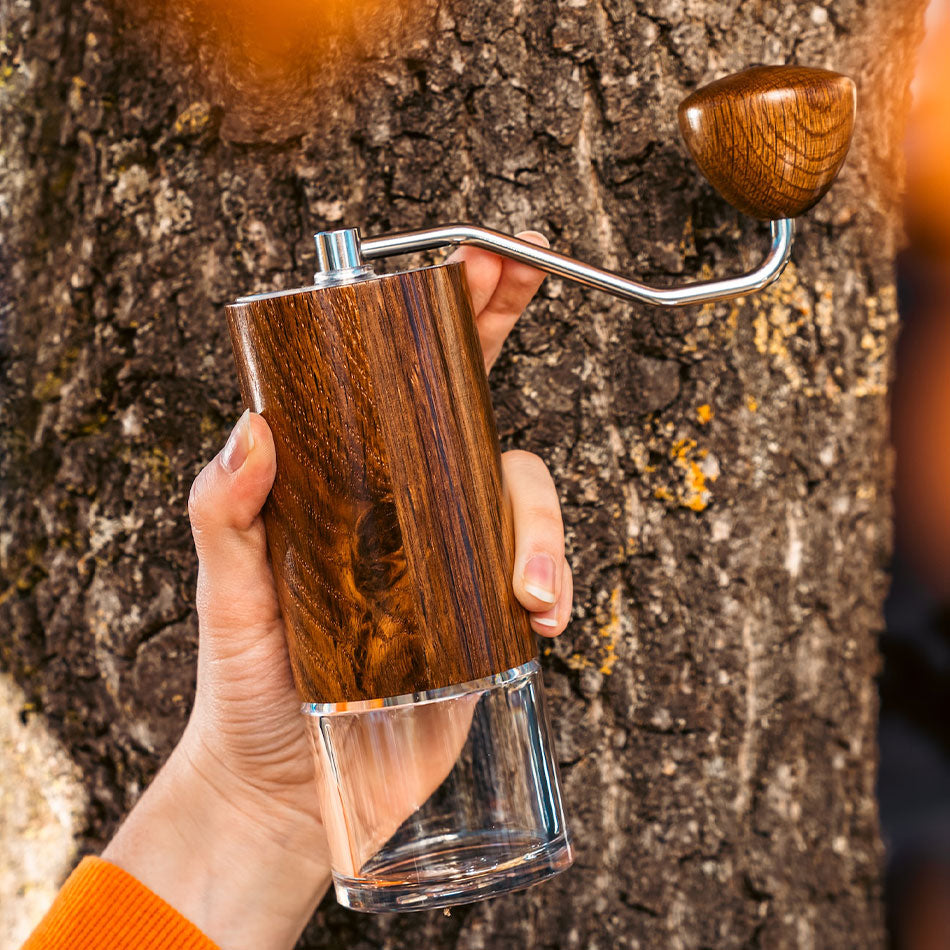 Comandante Kaffeemühle C40 MK4 Nitro Blade | Vintage Oak Royal