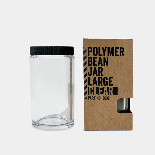 Comandante Polymer Bean Jar Large Bohnenbehälter mit Deckel Clear