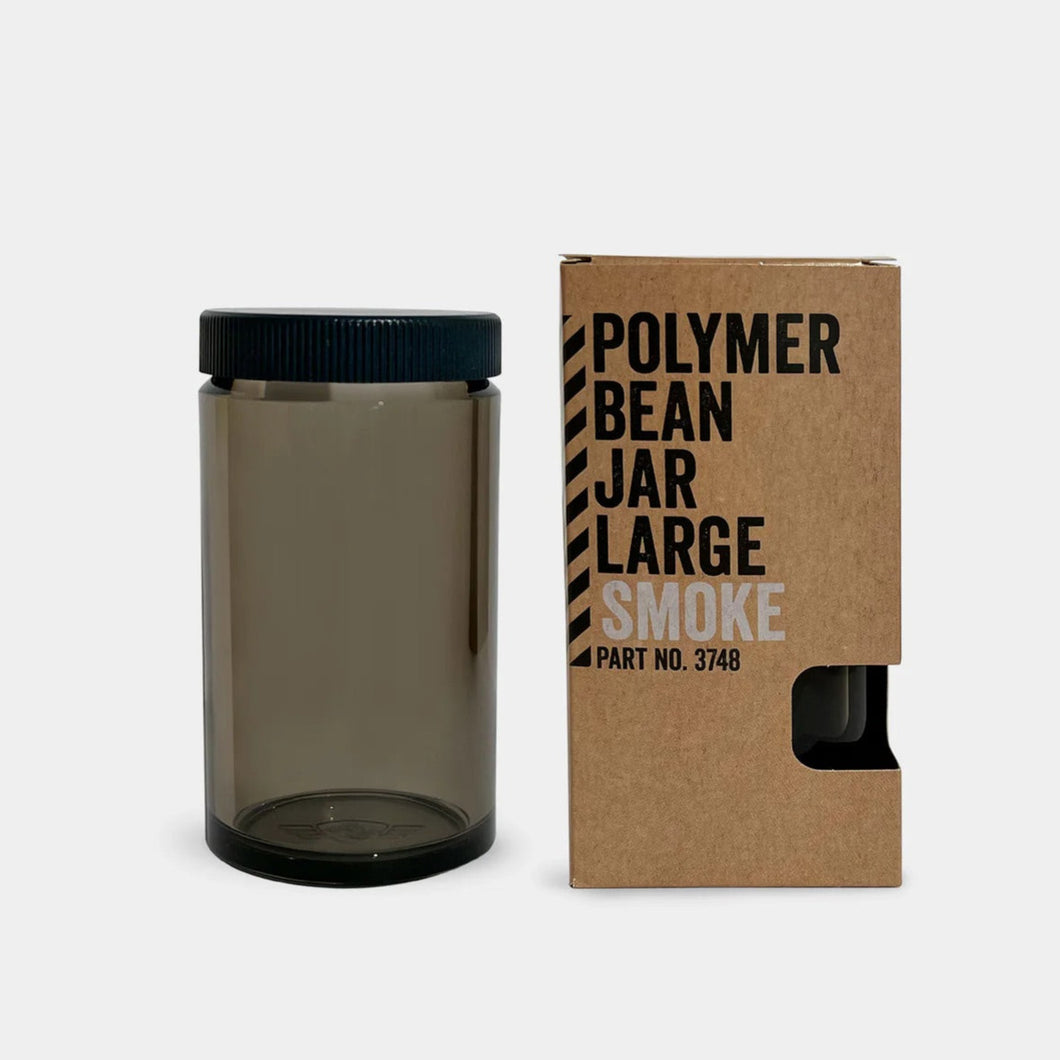 Comandante Polymer Bean Jar Large Bohnenbehälter mit Deckel Smoke