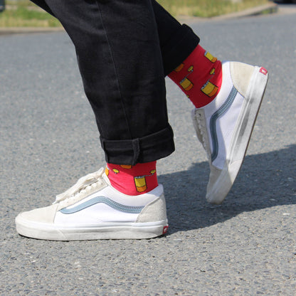 Comandante Socken rot 42-46