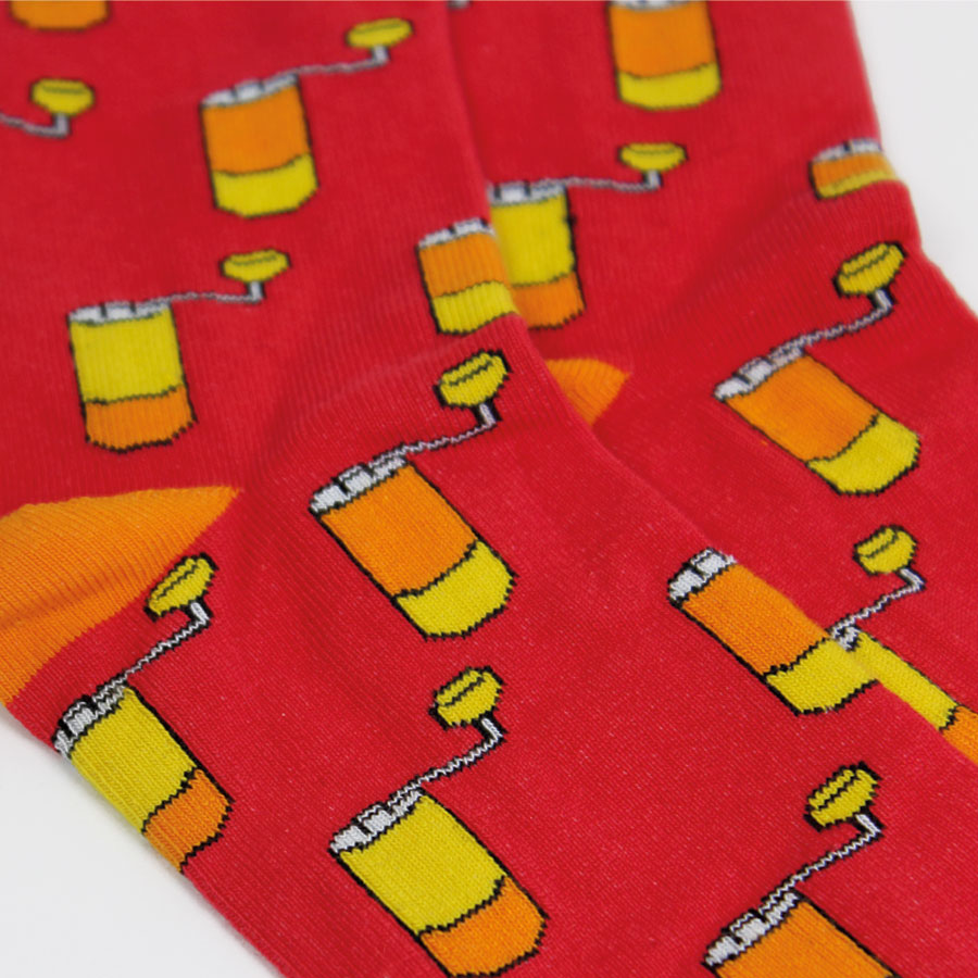 Comandante Socken rot 42-46