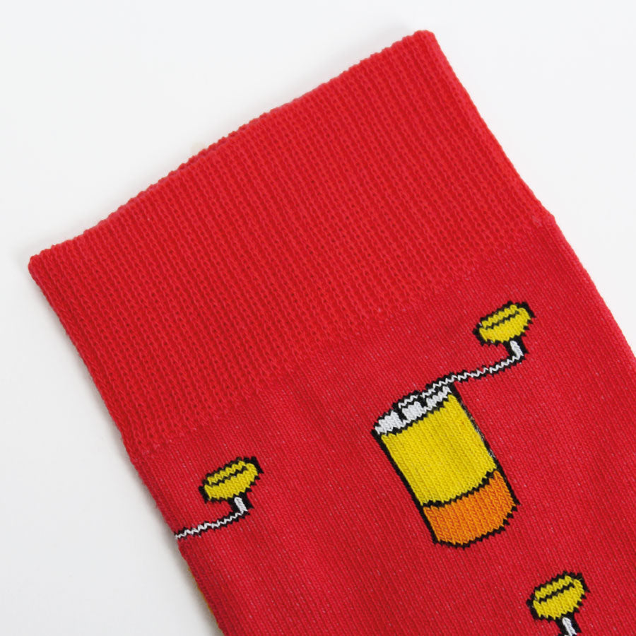 Comandante Socken rot 42-46