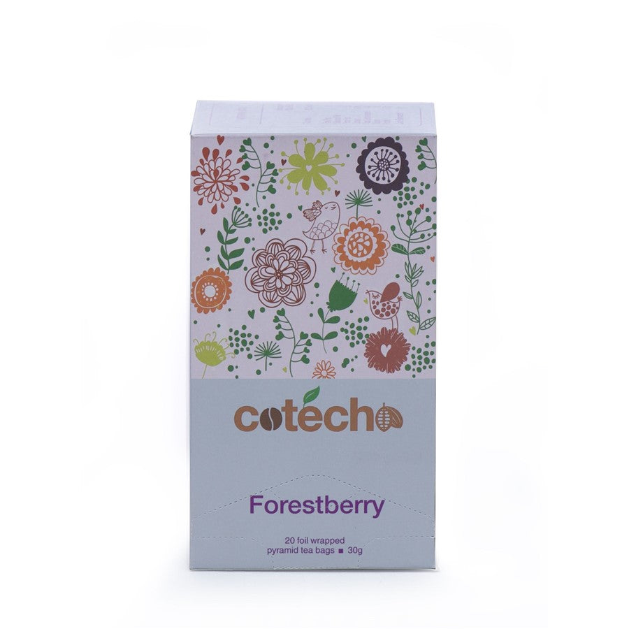 Cotecho Forstberry 20 Teebeutel Packung von vorne
