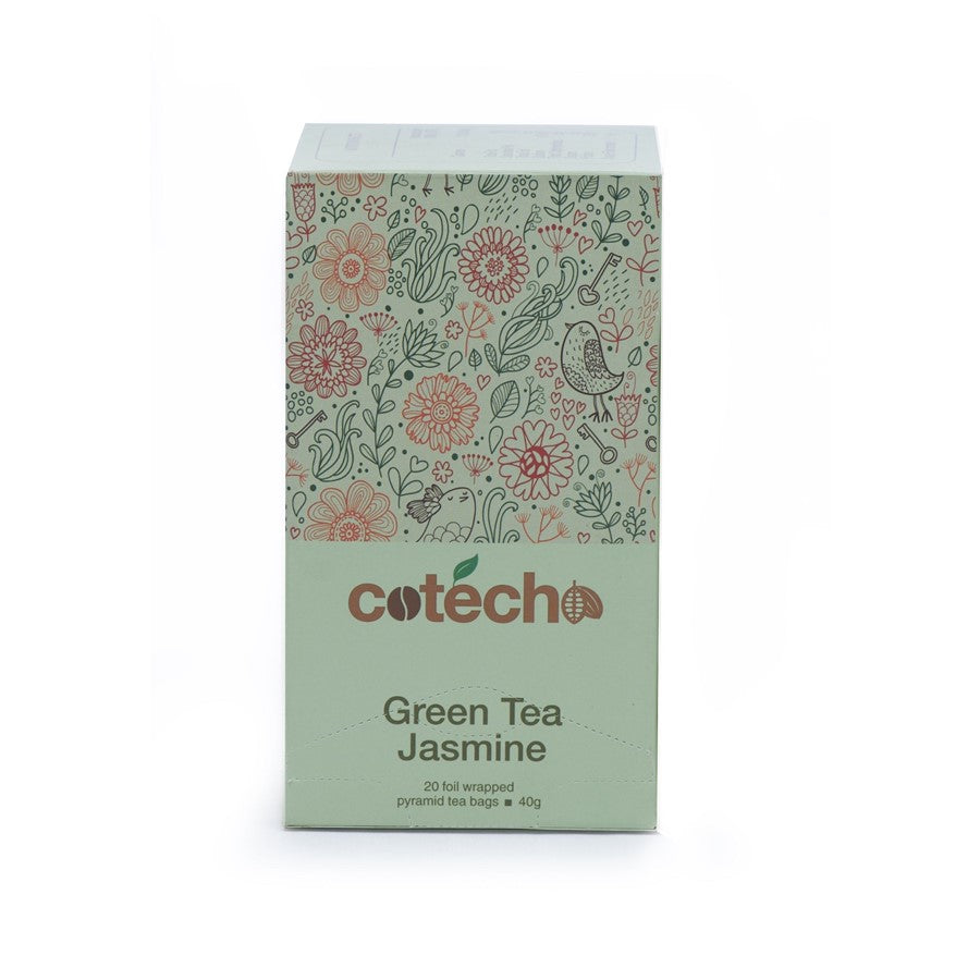 Cotecho Green Tea Jasmine Verpackung Frontansicht
