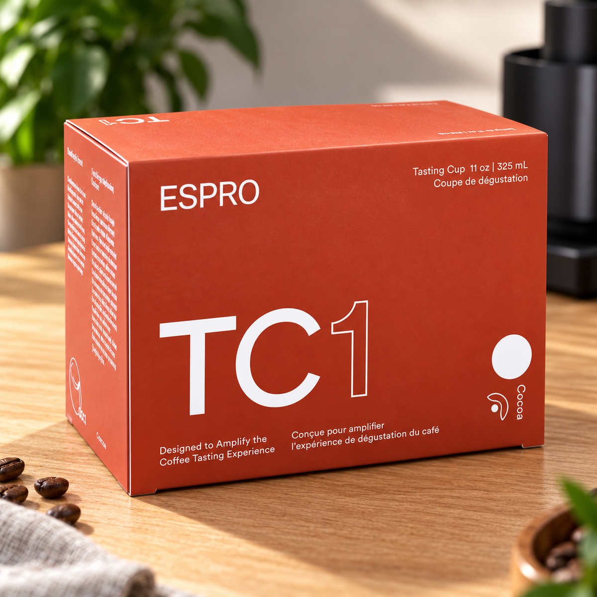 ESPRO TC1 Tasting Cup Cocoa in Geschenkverpackung