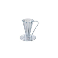 Laden Sie das Bild in den Galerie-Viewer, CAFEC Handfilter Flower Dripper Deep 27 - Made in Japan Clear