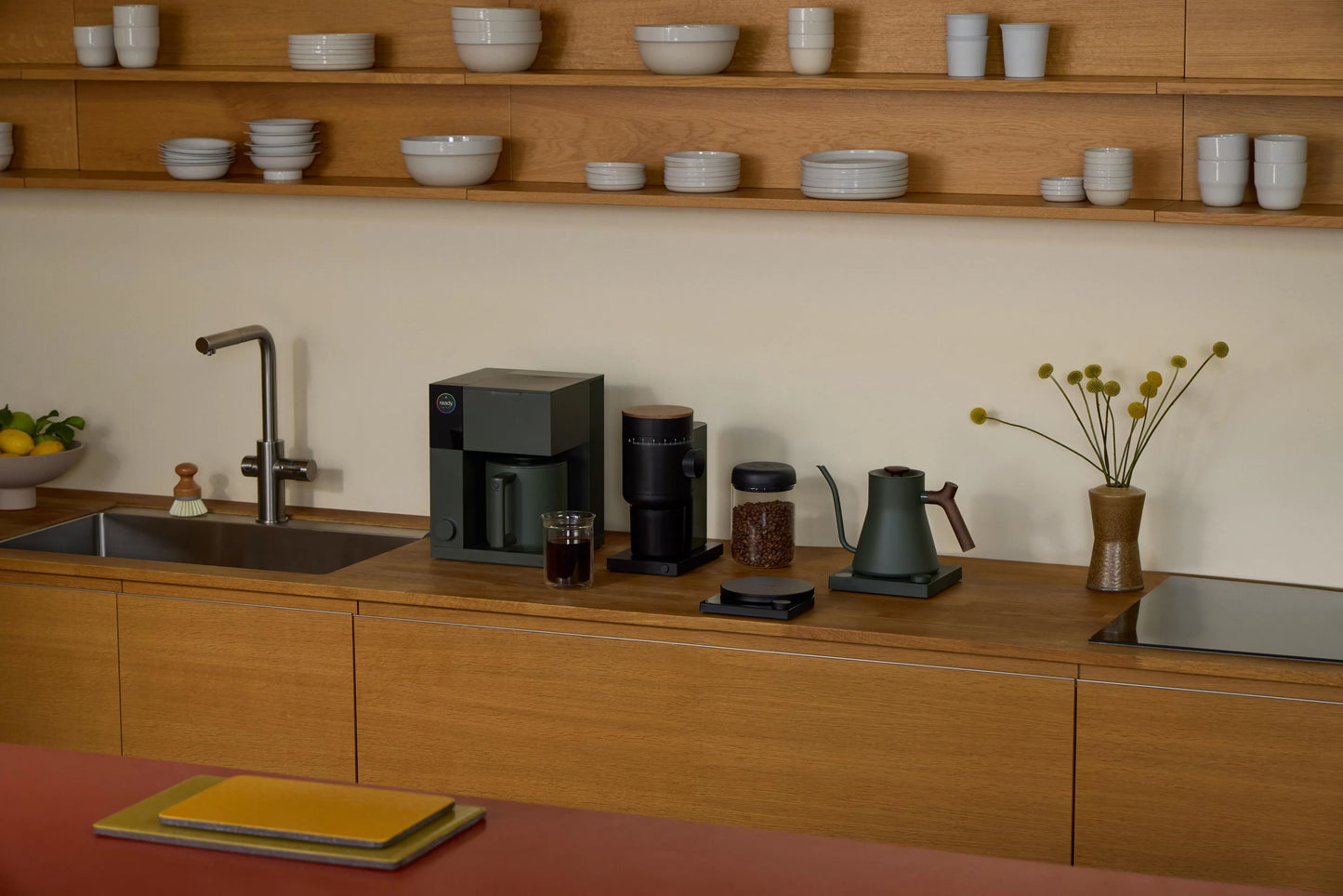 Fellow Opus 2 Grinder elektrische Kaffeemühle, konisches Mahlwerk