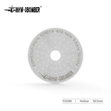 MHW-3BOMBER Espresso Puck Screen mit Loch 58,5 mm
