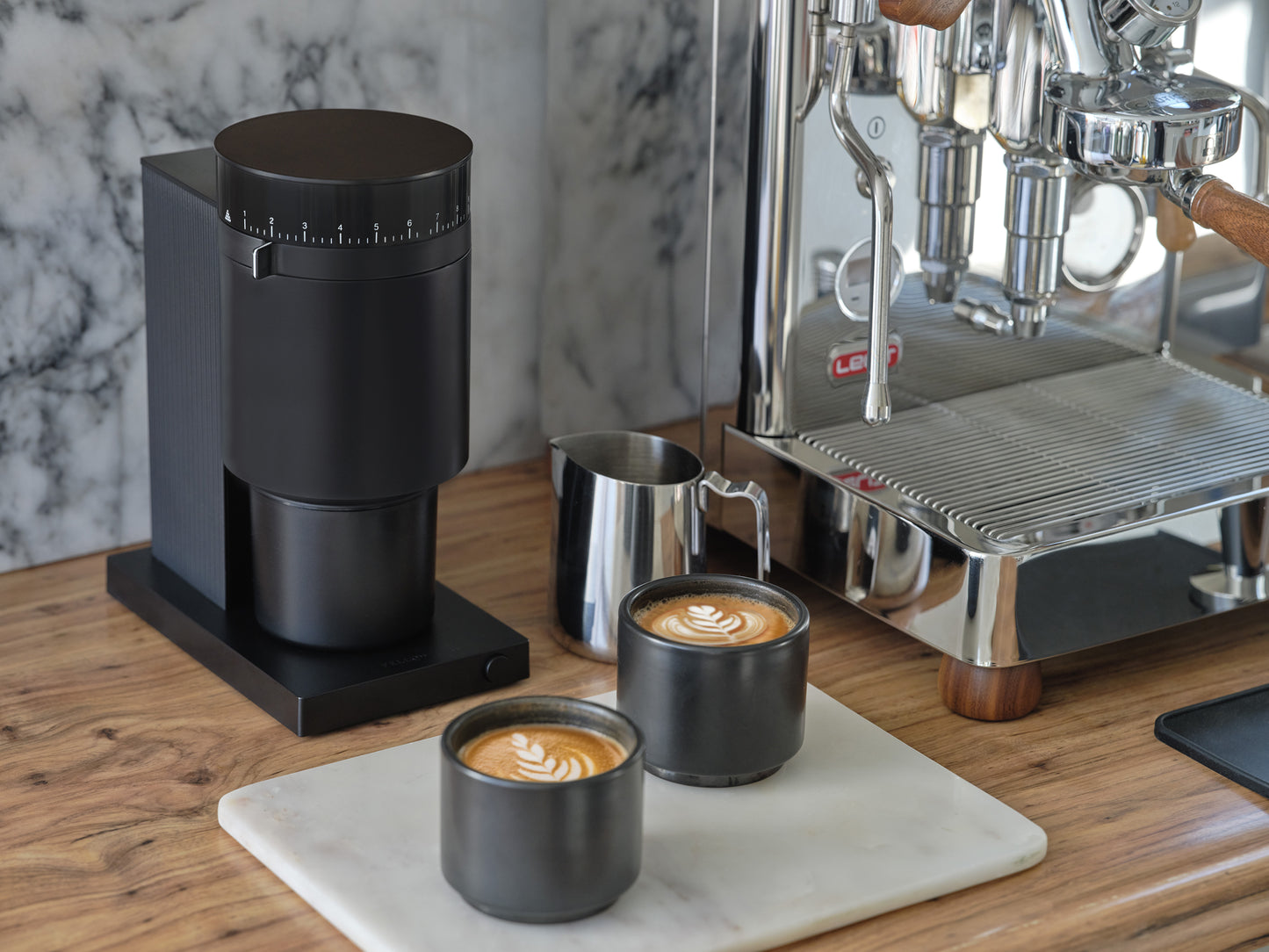 Fellow Espresso Series 1 Siebträgermaschine + Fellow Opus 2 elektrische Kaffeemühle