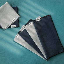 Load image into Gallery viewer, MHW-3BOMBER Square Towel 4er Set Barista Mikrofasertuch 28x28 cm Set Überblick