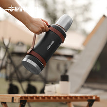 Load image into Gallery viewer, MHW-3BOMBER Outdoor Thermoskanne 1.2 L schwarz Outdoor