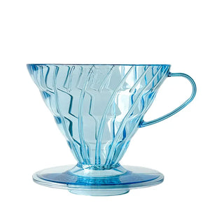 Hario x Project Waterfall V60 Dripper 02 – Transparent Blue
