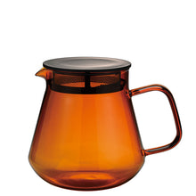 Laden Sie das Bild in den Galerie-Viewer, Hario Colors Tea &amp; Coffee Server Kanne 600ml Amber