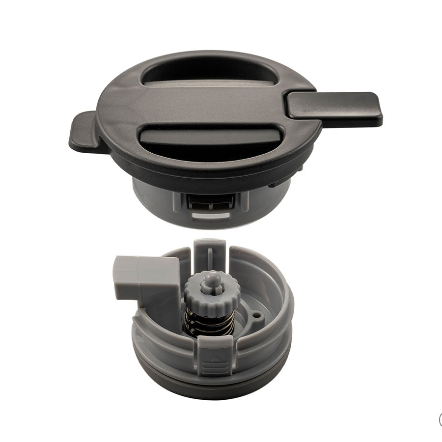 Hario Thermoskanne Double-Walled Thermal Pot schwarz 800 ml, Deckel